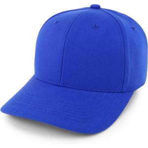 imageTrendy Apparel Shop Structured High Profile 6 Panel Curved Bill Snapback Baseball CapRoyal