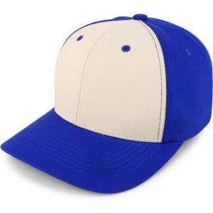 imageTrendy Apparel Shop Structured High Profile 6 Panel Curved Bill Snapback Baseball CapStone Royal