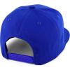 imageTrendy Apparel Shop 100 Cotton Plain Structured 6 Panels Flatbill Snapback Baseball CapRoyal