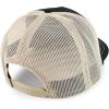 imageTrendy Apparel Shop 5 Panel Foam Front Ripstop Trucker Snapback CapBlack Khaki