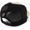 imageTrendy Apparel Shop 5 Panel Foam Front Ripstop Trucker Snapback CapKhaki Black
