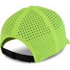 imageTrendy Apparel Shop 6 Panel Performance Laser Cut Perforated Back Baseball CapNeon Yellow