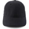 imageTrendy Apparel Shop Classic Hemp Linen 6 Panel Structured Dad CapBlack