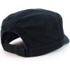 imageTrendy Apparel Shop Cotton Army Cap Military Flat Top Adjustable Baseball CapBlack
