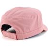 imageTrendy Apparel Shop Cotton Army Cap Military Flat Top Adjustable Baseball CapPink