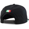 imageTrendy Apparel Shop Mexico States Auto License Plate Theme Flat Bill Snapback CapZacatecas Black