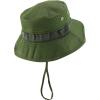 imageTrendy Apparel Shop Outdoor Cotton Boonie Bucket Hat with Chin StringOlive