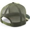 imageTrendy Apparel Shop Plain Structured 5 Panel Mesh Back Flat Bill Snapback CapCamo