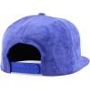 imageTrendy Apparel Shop Plain Suede Flat Bill Snapback CapRoyal