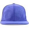 imageTrendy Apparel Shop Plain Suede Flat Bill Snapback CapRoyal