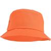 imageTrendy Apparel Shop Short Brim Cotton Twill Eyelet Bucket HatMango