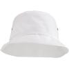imageTrendy Apparel Shop Short Brim Cotton Twill Eyelet Bucket HatWhite