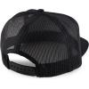 imageTrendy Apparel Shop Structured High Profile 7 Panel Flat Bill Mesh Back Snapback CapCharcoal White Black