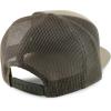 imageTrendy Apparel Shop Structured High Profile 7 Panel Flat Bill Mesh Back Snapback CapKhaki Loden