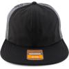 imageTrendy Apparel Shop Unstructured 6 Panel Performance Wide Set Mesh Back CapBlack Charcoal