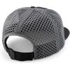 imageTrendy Apparel Shop Unstructured 6 Panel Performance Wide Set Mesh Back CapBlack Charcoal