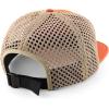 imageTrendy Apparel Shop Unstructured 6 Panel Performance Wide Set Mesh Back CapOrange Khaki
