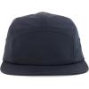 imageTrendy Apparel Shop Unstructured Lightweight Flatbill Poly Camper CapBlack