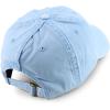 imageTrendy Apparel Shop Womens Pigment Dyed Baseball Cap with Patterned UndervisorCashmere Blue Floral