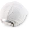 imageTrendy Apparel Shop Womens Pigment Dyed Baseball Cap with Patterned UndervisorWhite Floral