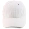 imageTrendy Apparel Shop Womens Pigment Dyed Baseball Cap with Patterned UndervisorWhite Floral