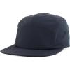 imageTrendy Apparel Shop Unstructured Lightweight Flatbill Poly Camper CapBlack