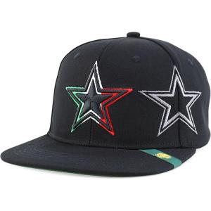 imageTrendy Apparel Shop 3D Star Embroidered Flat Bill Snapback CapBlack Black