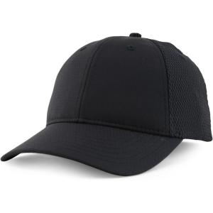 imageTrendy Apparel Shop Outdoor Unstructured UPF Sun Protection Performance Sport Baseball CapBlack