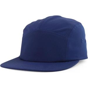 imageTrendy Apparel Shop Unstructured Lightweight Flatbill Poly Camper CapNavy