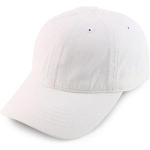 imageTrendy Apparel Shop Womens Pigment Dyed Baseball Cap with Patterned UndervisorWhite Floral