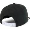 imageTrendy Apparel Shop 5 Panel Golf Snapback Cap with Contrasting RopeBlack