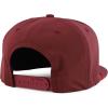 imageTrendy Apparel Shop 5 Panel Hybrid Perforated Rope Flatbill Snapback CapBurgundy