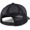 imageTrendy Apparel Shop 6 Panel Sonic Heather Trucker Baseball CapBlack Heather Grey