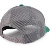 imageTrendy Apparel Shop 6 Panel Sonic Heather Trucker Baseball CapForest Heather Grey