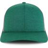 imageTrendy Apparel Shop 6 Panel Sonic Heather Trucker Baseball CapForest Heather Grey