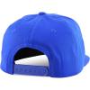 imageTrendy Apparel Shop 7 Panel Cotton Structured Flat Bill Camper Style Snapback CapRoyal