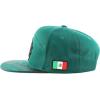 imageTrendy Apparel Shop Hecho En Mexico 7 Panel Flat Bill Snapback CapDarkgreen Darkgreen