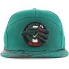 imageTrendy Apparel Shop Hecho En Mexico 7 Panel Flat Bill Snapback CapDarkgreen Darkgreen