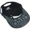 imageTrendy Apparel Shop Hecho En Mexico Eagle 3D Embroidered Snapback CapBlack Black