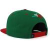 imageTrendy Apparel Shop Hecho En Mexico Eagle 3D Embroidered Snapback CapGreen Red