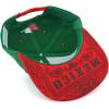 imageTrendy Apparel Shop Hecho En Mexico Eagle 3D Embroidered Snapback CapGreen Red