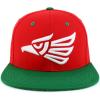 imageTrendy Apparel Shop Hecho En Mexico Eagle 3D Embroidered Snapback CapRed Green