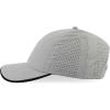 imageTrendy Apparel Shop Outdoor Sport Lightweight Quick Dry Microfiber Performance HatGrey Black
