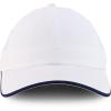 imageTrendy Apparel Shop Outdoor Sport Lightweight Quick Dry Microfiber Performance HatWhite Navy