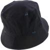 imageTrendy Apparel Shop Pigment Dyed Cotton Distressed Vintage Short Brim Bucket HatBlack