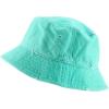 imageTrendy Apparel Shop Pigment Dyed Cotton Distressed Vintage Short Brim Bucket HatPigment Mint
