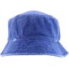 imageTrendy Apparel Shop Pigment Dyed Cotton Distressed Vintage Short Brim Bucket HatPigment Royal