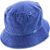 imageTrendy Apparel Shop Pigment Dyed Cotton Distressed Vintage Short Brim Bucket HatPigment Royal