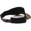 imageTrendy Apparel Shop Plain 2 Tone Mesh Back Visor with Adjustable Snap ClosureWoodland Black