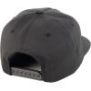imageTrendy Apparel Shop Plain Unstructured Soft 5 Panel Round Flat Bill Snapback CapBlack